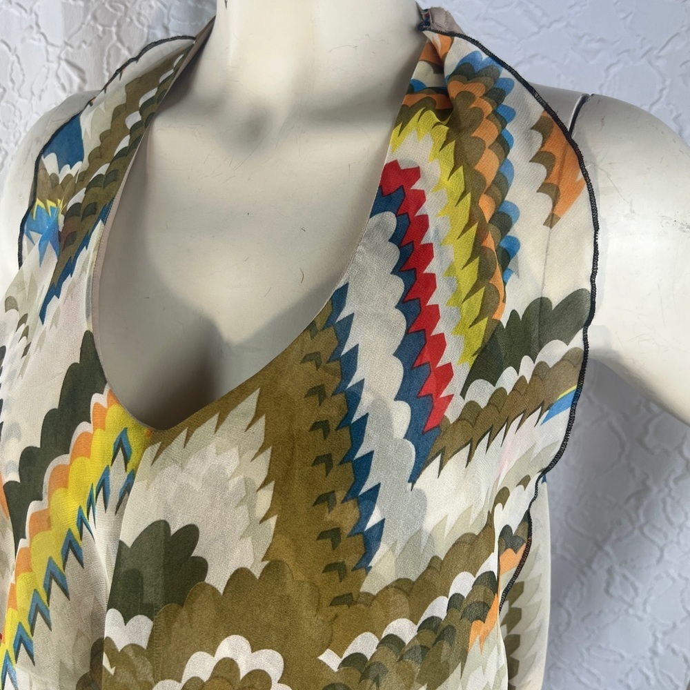 eShakti‎ Multicolor midi Dress - Picture 4 of 10